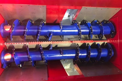 Horizontal-Schneid-Mischsystem